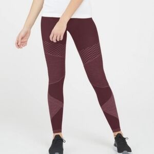Spanx Look at Me Now Seamless Moto Leggings Womens Large